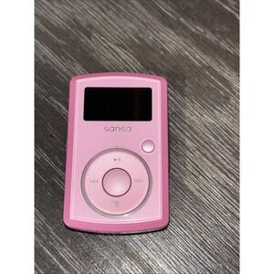 SanDisk Sansa Clip 4GB Digital Media MP3 Player Pink Untested